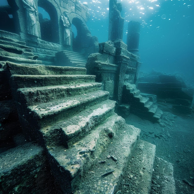 Las ruinas de la ciudad submarina de la civilización perdida redescubierta