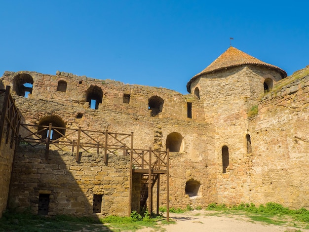 Ruinas de la ciudadela de la fortaleza bilhoroddnistrovskyi