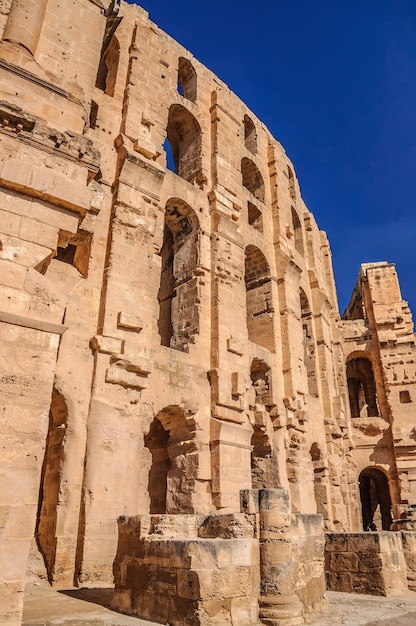 Ruinas del coliseo más grande del norte de África El JemTúnez UNESCO