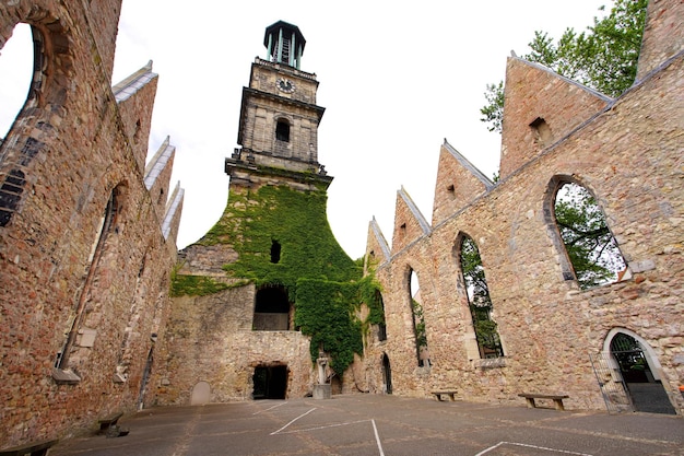 Ruínas da igreja de Aegidienkirche em Hanover Alemanha