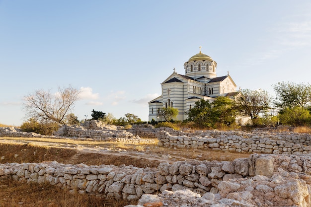 Foto ruínas de chersonesus