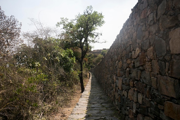 Ruínas de Choquequirao, um sítio arqueológico inca no Peru, semelhante a Machu Picchu.