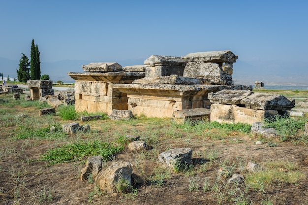 Ruínas de Hierápolis, agora Pamukkale