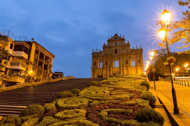 Ruínas de macau de são paulo