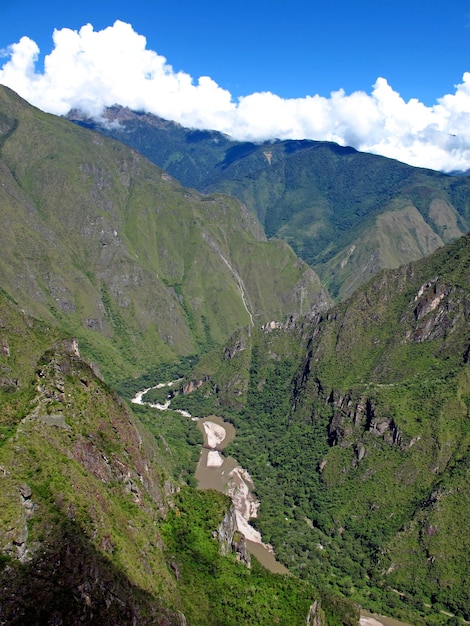 Ruínas de Machu Picchu do Império Inca nas montanhas dos Andes Peru América do Sul