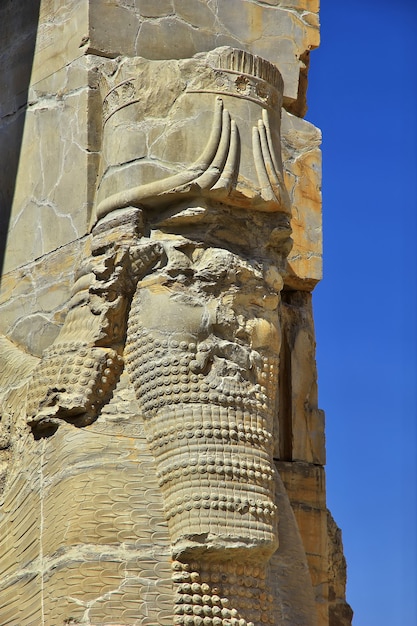 Ruínas de Persépolis do antigo Império no Irã