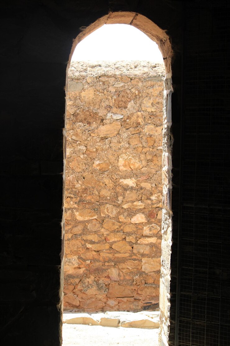 Foto ruínas de um antigo edifício