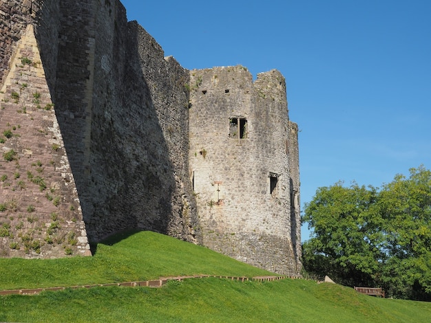 Ruínas do Castelo de Chepstow em Chepstow