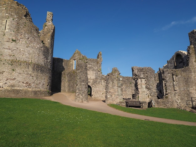 Ruínas do Castelo de Chepstow em Chepstow