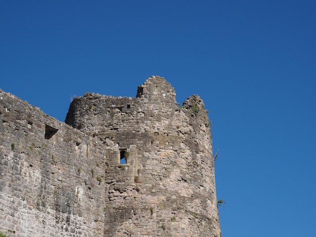 Ruínas do Castelo de Chepstow em Chepstow