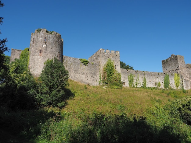 Ruínas do Castelo de Chepstow em Chepstow