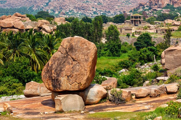 Ruínas em hampi