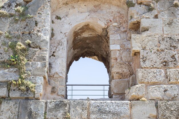 Ruinas fenicias byblos líbano antiguo castillo costa mediterránea