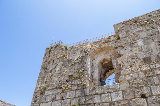 Ruinas fenicias byblos líbano antiguo castillo costa mediterránea