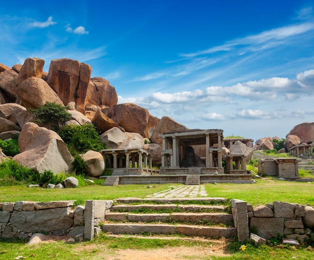 Ruinas en Hampi