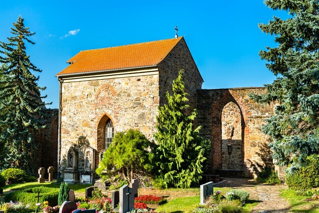 Ruinas de la Iglesia de San Nicolás en Bautzen, Sajonia, Alemania