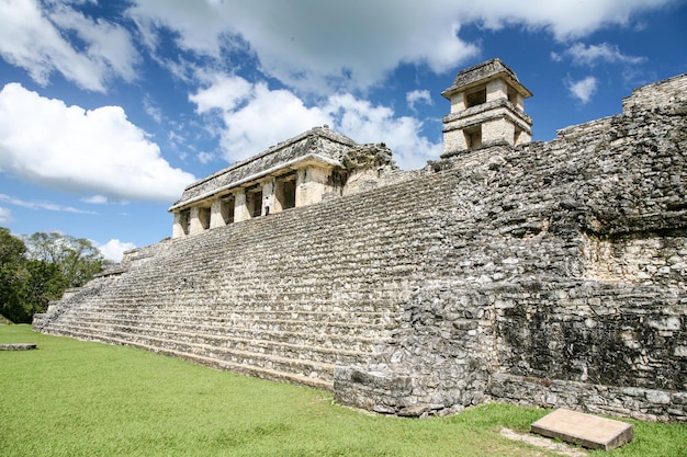 Ruínas maias em Palenque Chiapas México