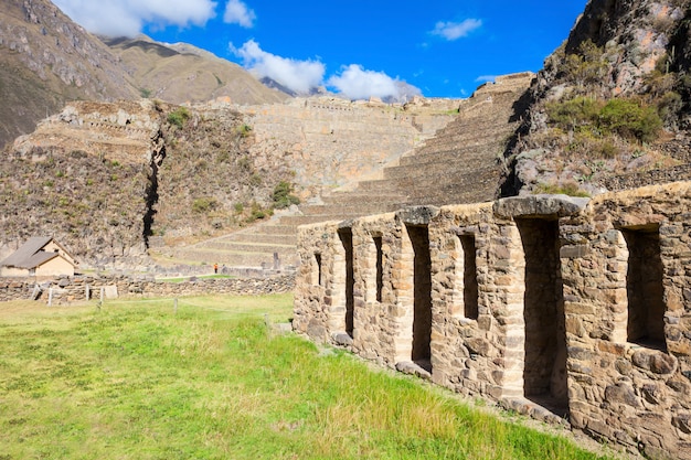 Foto ruinas de ollantaytambo