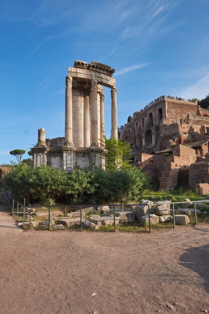 Ruinas del paisaje del Foro Romano