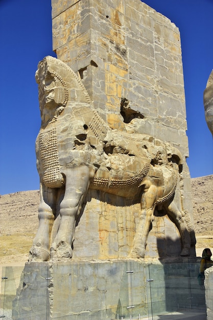 Ruinas de Persépolis del antiguo Imperio en Irán