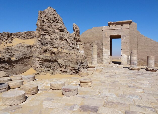 Las ruinas de Qasr Dusch