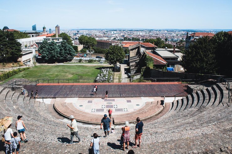 Ruinas del Teatro Romano de Lyon