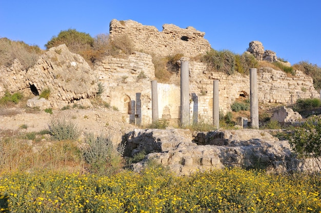 Foto ruinas de un templo antiguo