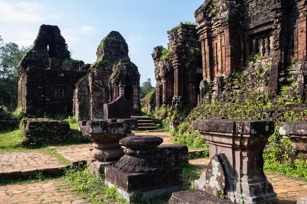 Las ruinas de un templo en Camboya