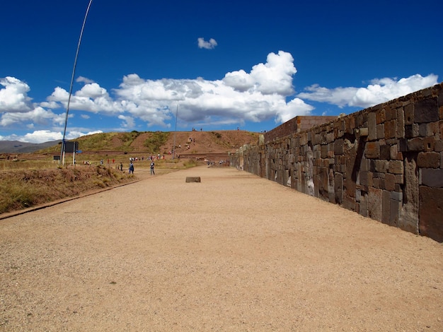 Ruinas de Tiwanaku en Bolivia América del Sur