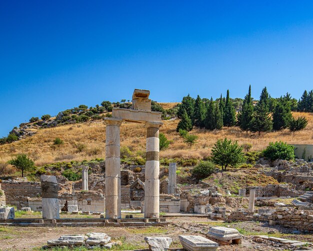 Ruinen der antiken Stadt Ephesus