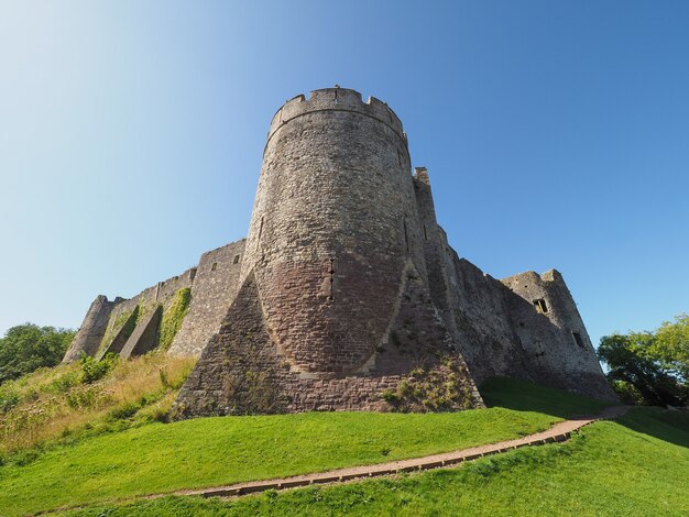 Ruinen der Burg Chepstow in Chepstow