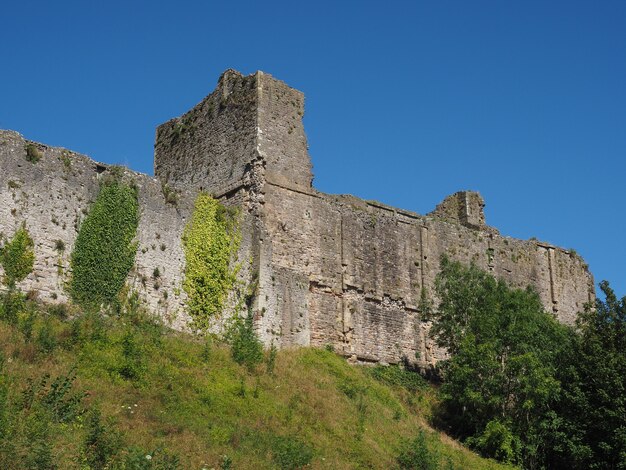 Ruinen der Burg Chepstow in Chepstow