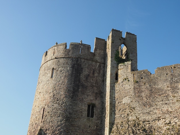 Ruinen der Burg Chepstow in Chepstow