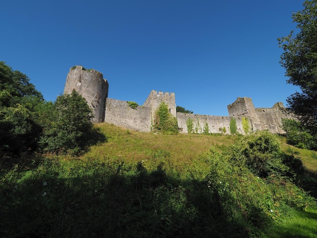 Ruinen der Burg Chepstow in Chepstow