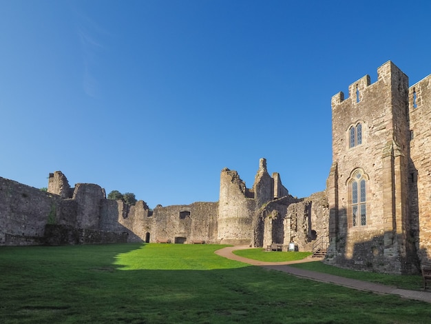 Ruinen der Burg Chepstow in Chepstow