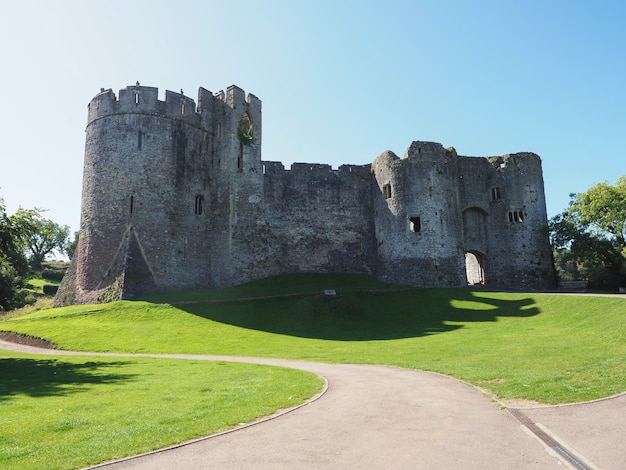 Ruinen der Burg Chepstow in Chepstow