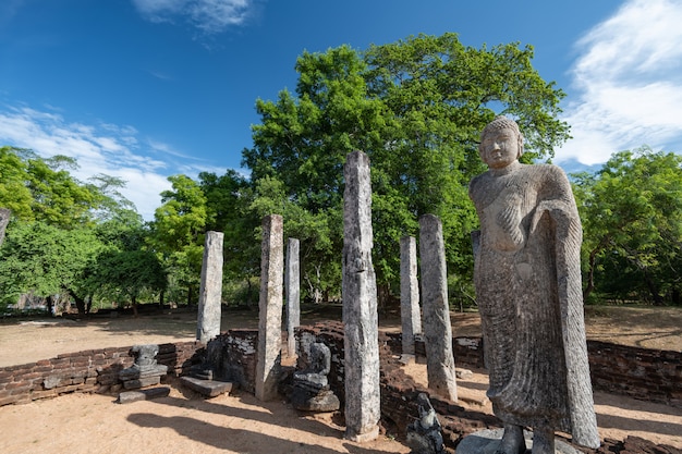 Ruinen der historischen Stadt Polonnaruwa, Sri Lanka