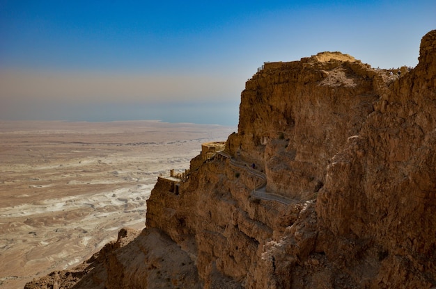 Ruinen der Masada Israel