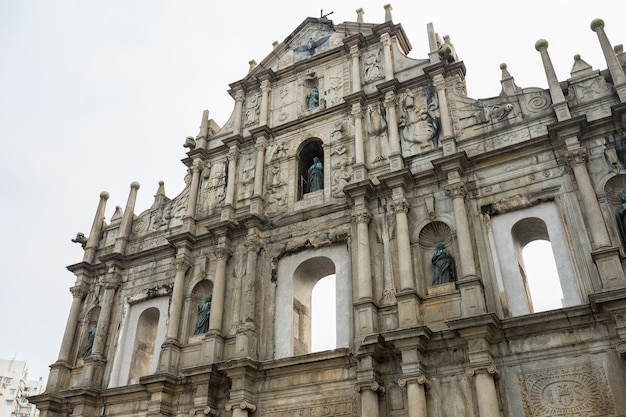 Ruinen der St.-Paul-Kirche in der Stadt Macau