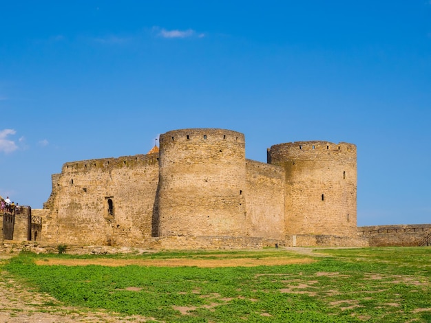 Ruinen der Zitadelle der Bilhoroddnistrovskyi-Festung