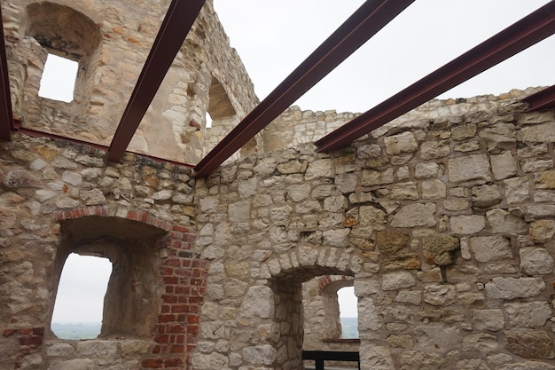 Ruinen einer Burg in Kazimierz Dolny Polen