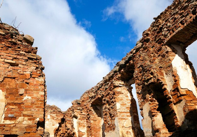 Ruinen Golshany Weißrussland