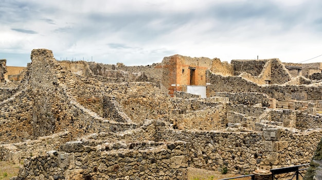 Ruinen von Pompeji Italien