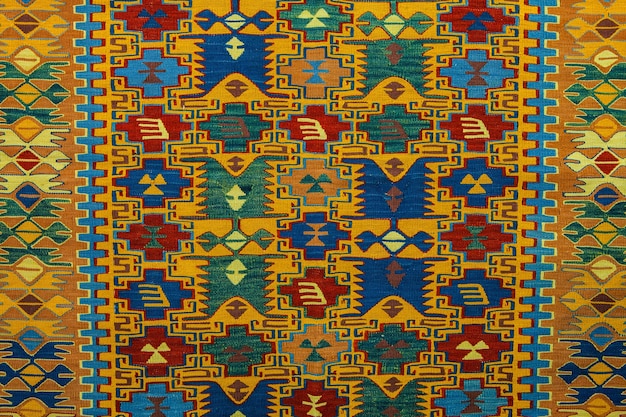 rumänische traditionelle Stickerei mit ethnischem Texturdesign