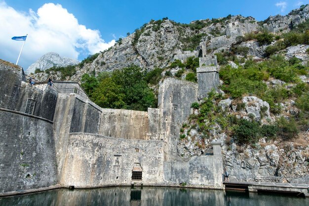 Rund um die alte Festung von Kotor Montenegro