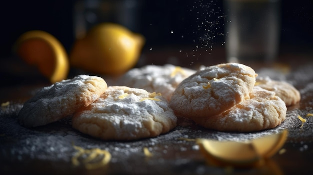 runder Kuchen und auf einem schönen Teller