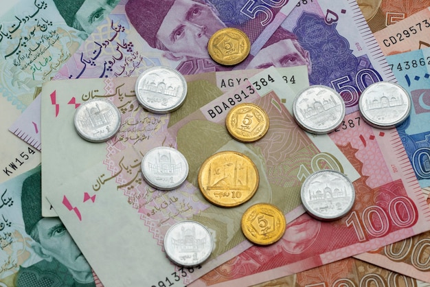 Rupias pakistaníes, notas de moneda pakistaní