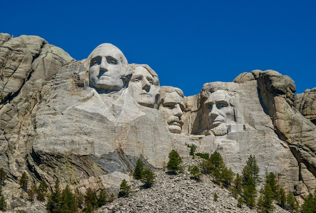 Rushmore National Memorial Keystone USA en un día soleado