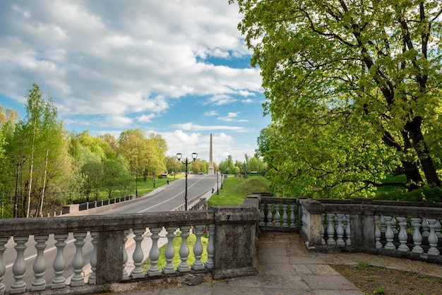 Rusia Gatchina julio de 2022 Palacio y parque de Gatchina en verano