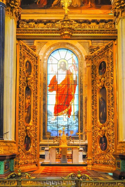 Foto rusia san petersburgo la catedral de isaacs recibió visitantes tras la restauración de muchas exposiciones